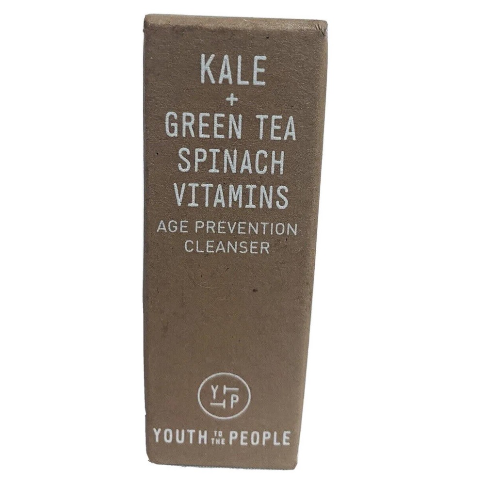 Superfood Cleanser Youth to the People Kale Green Tea Spinach Vegan USA Made Gel